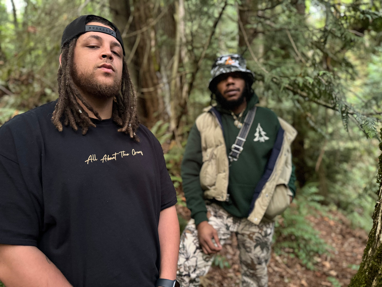 Black 4UST "All About the Growf" T-Shirt