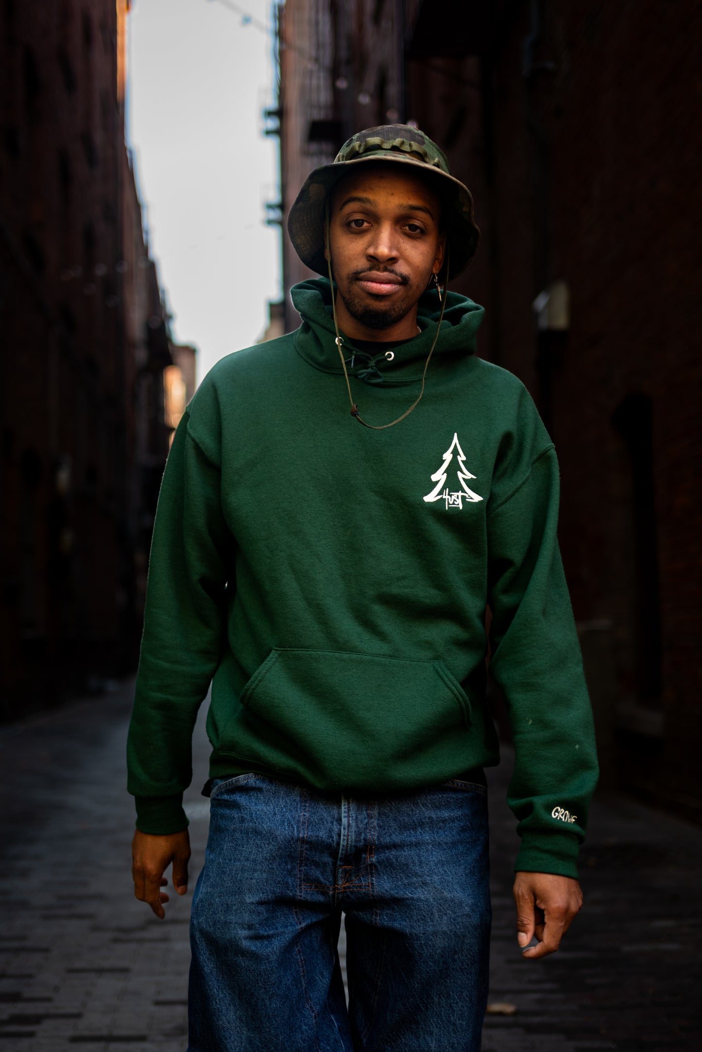 Forest Green 4UST Hoodie